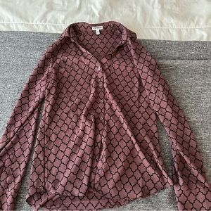 Express Portofino shirt, patterned, great condition, size S